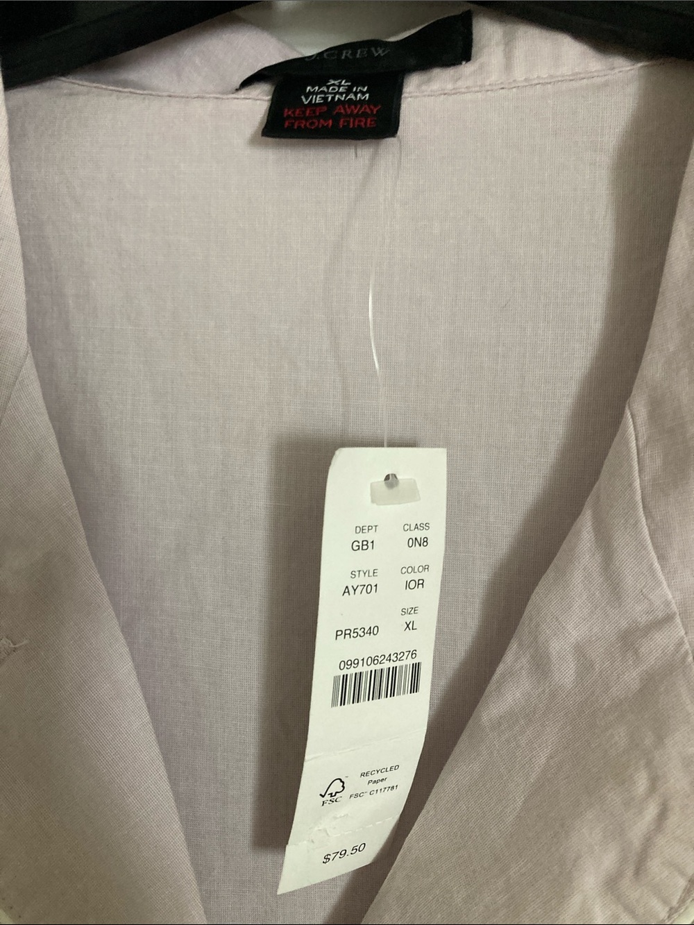 JCrew end on end cotton pajama set - Picture 2 of 8